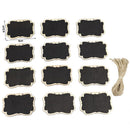 School Supplies Hemp Rope Price Tags Blackboard Chalkboard Message Labels