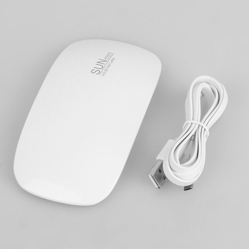 6W Mini Portable LED Sunlight UV LED Lamp Nail Gryer With USB Cable