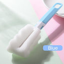 3pcs-Sponge Long Handle Cup Brush Baby Glass Bottle Kitchen Cleaning Tool