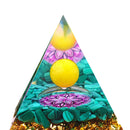 Orgonite Pyramid Healing Chakra Reiki Meditation Orgone Energy Generator Cr