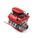 For 1/10 RC Crawler Car Simulation F76 427 SOHC V8 Engine Motor Fan Cooler Kit