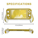 Hand Grip Protection Case Game Console Cover Shell for Switch Lite (Yellow)