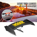 12V Mini Solar Tail Light LED Car Rear Spoiler Flashing Warning Waterproof