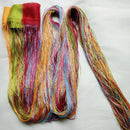 Mixed Colors Line Window Thread Curtain for a Shop Window Show