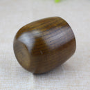 Wooden Big Belly Cup Jujube Wood Beer Mug Tea Coffee Drinking Cups (Foot) Newly