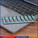 8 Decade Resistor Board 1R-9999999R Programmable 0.1R SMD Resistance Module