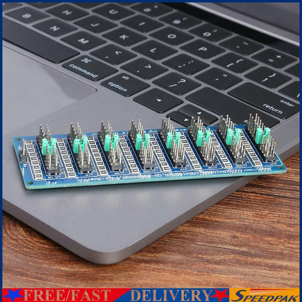 8 Decade Resistor Board 1R-9999999R Programmable 0.1R SMD Resistance Module #F
