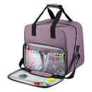 Mini Sewing Machine Handbags Crochet Woolen Yarn Storage Bags (Purple) Newly