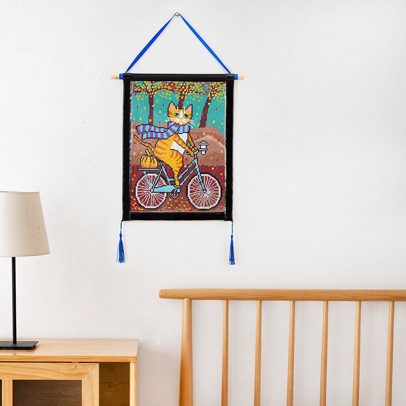 Wood Picture Frame Diamond Painting DIY Photo Frames Poster Hanger Decor