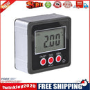 Magnetic Digital Protractor Inclinometer Level Box Angle Finder Box (Black)