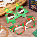 Gift Merry Christmas Glasses Photo Prop Xmas Tree Elk Glasses Glasses Frame