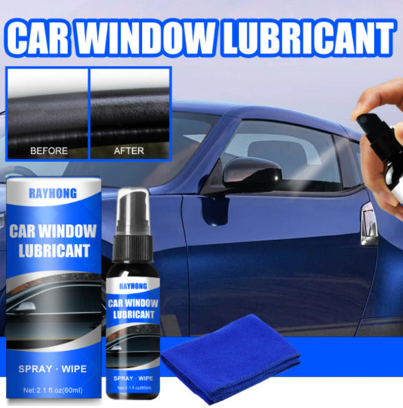 1Pc Car window lubricant track noise reduction car door rubber strip lubricating