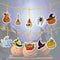 10pcs Halloween Decorative Diamond Painting During DIY Hanging Mosaic Ornaments
