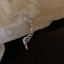 Sparkling Party Jewelry Ear Wrap Dangle Stud Earrings Wing Earrings Ear Cuff