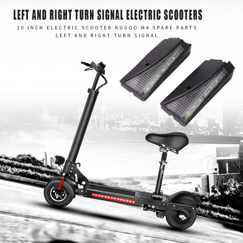 2pcs 10"" Electric Scooter Turn Signal Light Warning Taillight for Kugoo M4