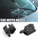 2Pcs Universal Car Windscreen Blade Water Arm Washer Wiper Spray Jets Nozzles