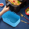 #A 2pcs Air Fryer Pot Bakeware Air Fryer Cushion Silicone for Dz201 Foodi 8qt