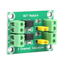 PC817 3.6-24V 2 Channel Optocoupler Isolation Board Driver Voltage Converte