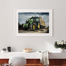 5D Full Drill Diamond Painting Cross Stitch Engineering Vehicle Rhinestone Art