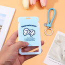 Card Cute Cartoon Creative Protective Case Card Holder Credit ID ID Card Sleeve