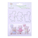 Fox Transparent Stamps Metal Cutting Die Stencil Scrapbook Embossing Craft