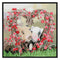Full Embroidery Set Cross Stitch Needlework Kit 11CT Piggy Love Artwork DIY