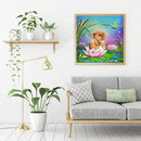 5D DIY Diamond Painting Mouse Dragonfly Full Round Drill Embroidery Craft Newly