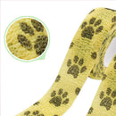 Self Adhesive Tape Elastic Bandage Finger Protector Binding Wrap (Yellow)