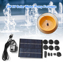 2W 6V Solar Water Pump Panel Home Garden Pond Pool Aquarium Fountain Kits