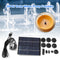 2W 6V Solar Water Pump Panel Home Garden Pond Pool Aquarium Fountain Kits