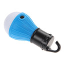 2 PCS Outdoor Hanging 3LED Camping Tent Light Bulb Fishing Lamp(Blue) Newly