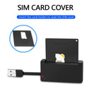 USB Smart Card Reader Bank Card IC ID EMV DNIE SIM Adapter for PC Computer