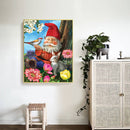 DIY Paint by Number Kits Goblin and Bird Pattern Art Zero Basis On Canvas