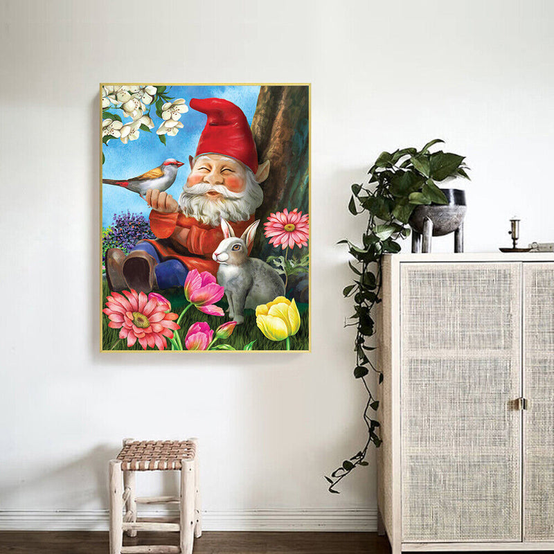 DIY Paint by Number Kits Goblin and Bird Pattern Art Zero Basis On Canvas