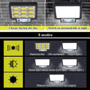 Solar Wall Light Outdoor Waterproof Motion Sensor Outdoor Garden Lamp (A) Newly