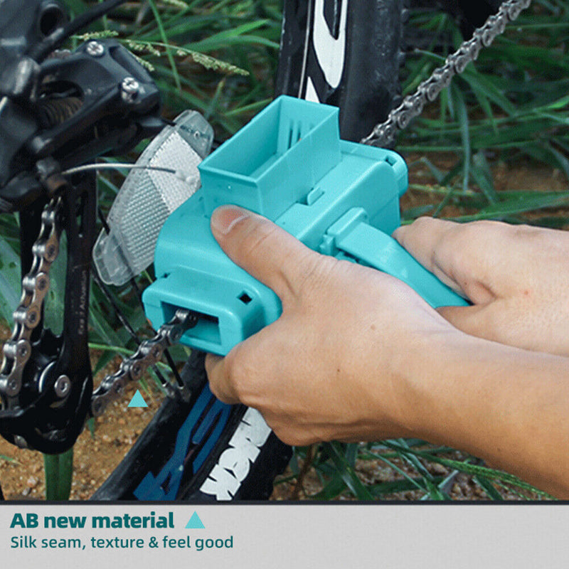 Outdoor Bicycle Chain Cleaner Bike Gear Grunge Brushes Scrubber Wash Tools Newly