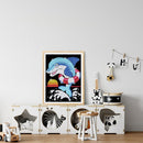 5D DIY Diamond Painting Animal Partial Drill Rhinestone Mosaic Art Picture Ki