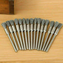 5Pcs Rotary Steel Wire Wheel Brush Cup Shank For Drill Rust SH Weld C8J5 D0V2