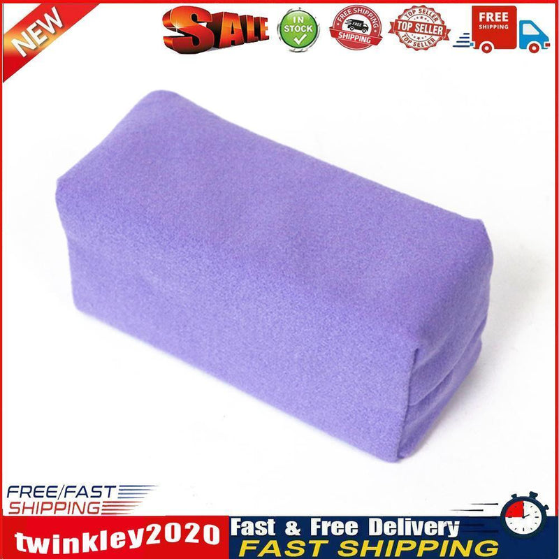 Suede Ceramic Coating Applicator Car Paint Care Wax Applicator Sponge Pad Newly