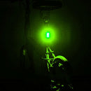 Bicycle Taillight 3 LED Safety Warning Night Lamp for MTB Road Bike (Green)
