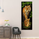 5D DIY Diamond Painting Kits Full Round Drill Animal Decor Rhinestone Art Cra