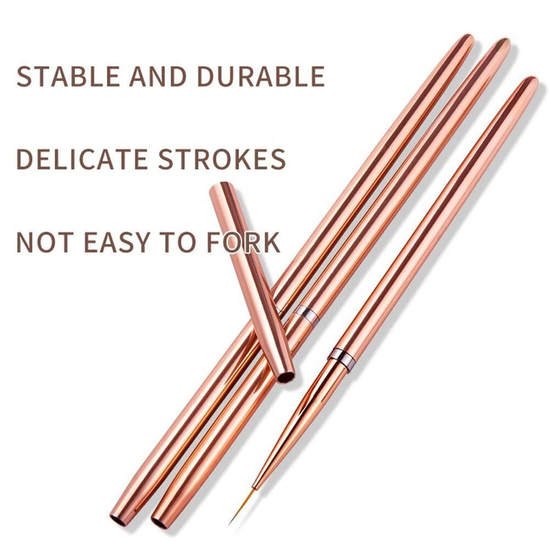 Design UV Gel Liner Brushes Painting Brushes Nail Art Pens Drawing Pens