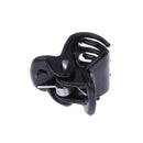 100pcs/Bag Black Hair Clips Clipper Clamp For Women Ladies Plastic 6 Claws Newly