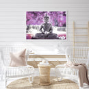 Buddha Statue Stone Pier Diamond Painting Kits Full Round Drill 40x30cm (1)