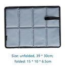 Waterproof Beach Camping Seat Mats Foldable Outdoor Sitting Pad (Grey) Newly