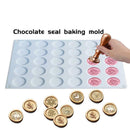 30 Grid DIY Craft Wax Seal Stamp Mold Silicone Pad X3A9