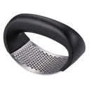 Stainless Steel Curved Garlic Press Chopper Crusher Manual Ginger Mincing Masher