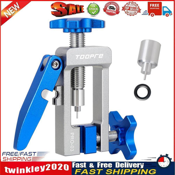 MTB Road Bike Brake Oil Needle Press Installation Tool Hose Cutter (Metal) Newly