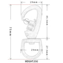 Equipment Climbing Key Hooks Professional Carabiner Security Master Lock