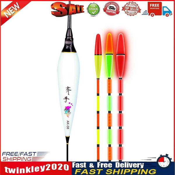 Electric Bite Float Luminous Carp Fish Stick Bobber Fishing Tackle (AK-08) Newly